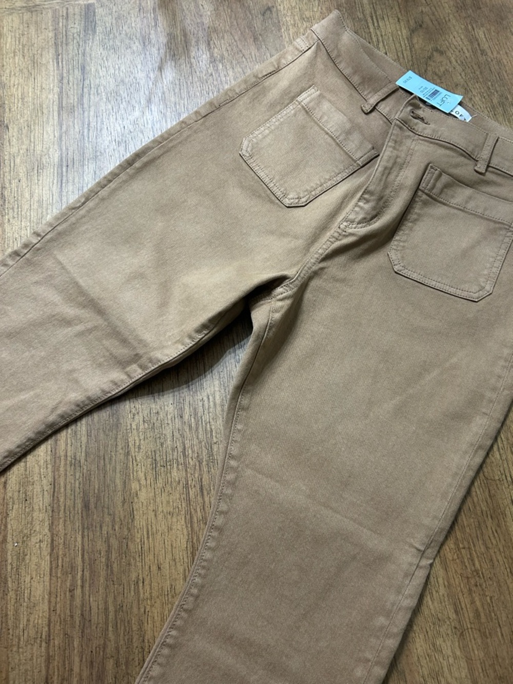 NWT Women’s High Rise Petite Kick Crop Tan PantsVersatile Everyday Wear 30P/10P